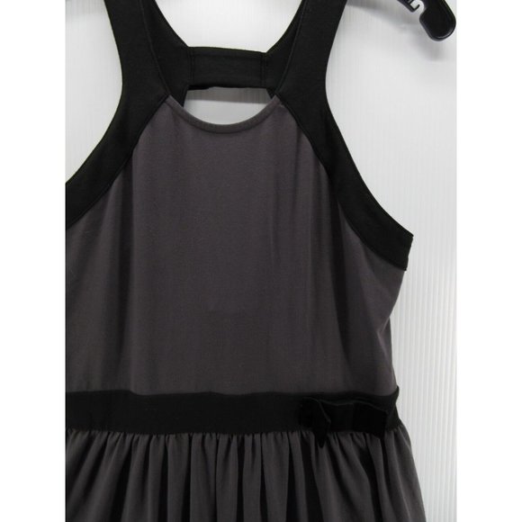 Victorias Secret Dress Small Fit Flare Velvet Trim Cut Out Pleated - Picture 2 of 9